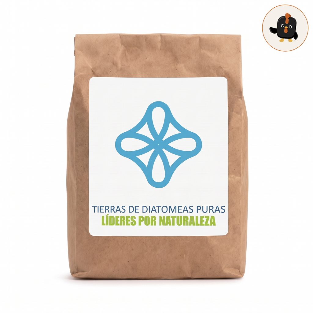 Saco de papel kraft de tierra de diatomeas pura